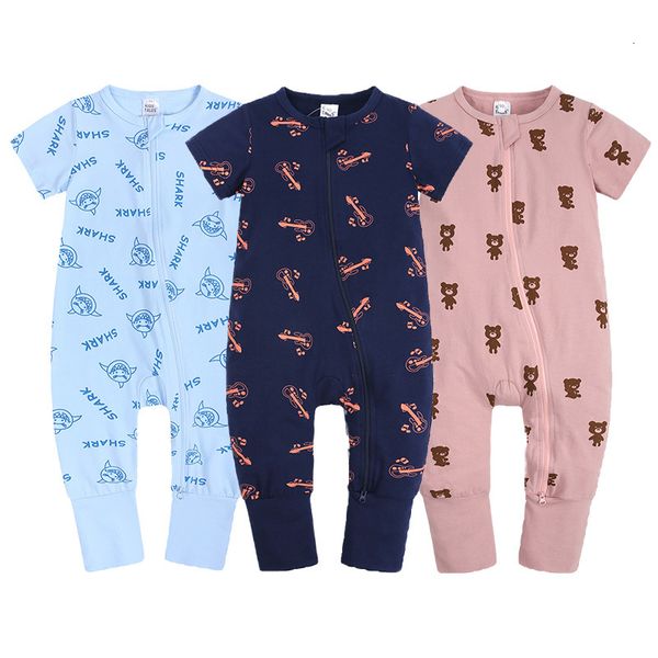 rompers essentials kids tales summer toddler boy clothes baby girls sleepsuit zipper rompers cotton o-neck short sleeve bodysuit 3-24m 23081, Blue
rompers essentials kids tales summer toddler boy clothes baby girls sleepsuit zipper rompers cotton o-neck short sleeve bodysuit 3-24m 23081, Blue