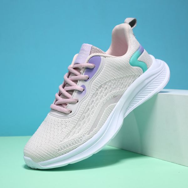 new product breathable women's running shoes white pink purple mesh fashion lightweight trendy outdoor sports shoes
new product breathable women's running shoes white pink purple mesh fashion lightweight trendy outdoor sports shoes