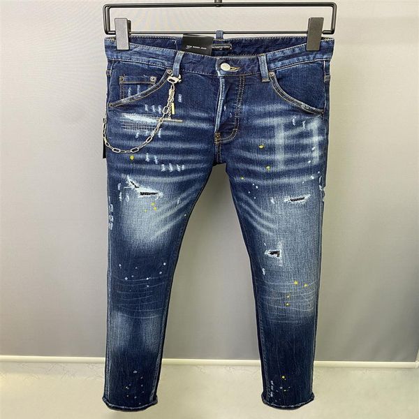 dsq phantom turtle men's jeans classic fashion man jeans hip hop rock moto mens casual design ripped jeans distressed skinny 290v, Blue
dsq phantom turtle men's jeans classic fashion man jeans hip hop rock moto mens casual design ripped jeans distressed skinny 290v, Blue