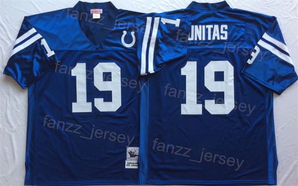 vintage 19 johnny unitas retro football jerseys 75th anniversary blue team color for sport fans embroidery and sewing breathable pure cotton, Black;red
vintage 19 johnny unitas retro football jerseys 75th anniversary blue team color for sport fans embroidery and sewing breathable pure cotton, Black;red