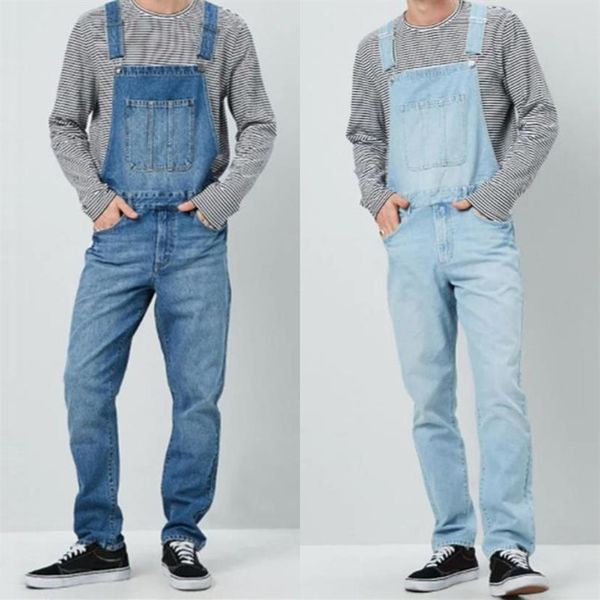 new fashion men's jeans overalls high street straight denim jumpsuits hip hop men cargo bib pants cowboy male jean2549, Blue
new fashion men's jeans overalls high street straight denim jumpsuits hip hop men cargo bib pants cowboy male jean2549, Blue