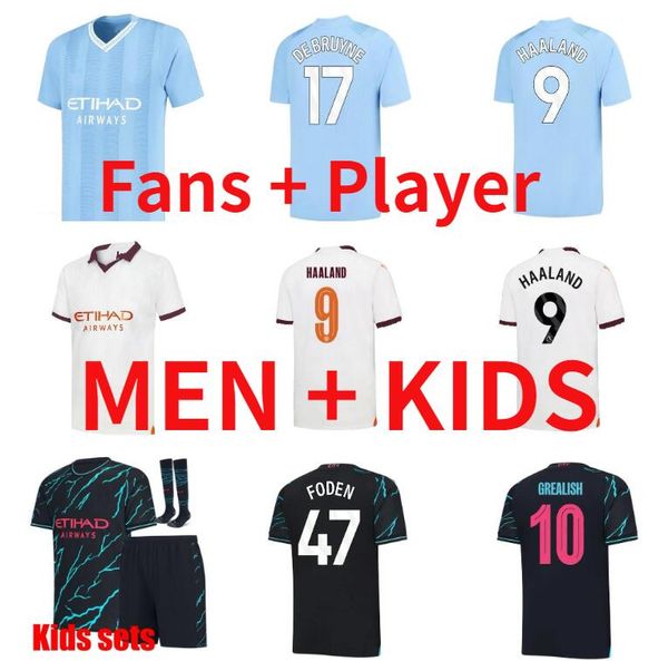 23 24 mancnester haaland grealish soccer jerseys de bruyne foden 2023 2024 mahrez rodrigo kovacic football shirts aldult man city men kids k, Black;yellow
23 24 mancnester haaland grealish soccer jerseys de bruyne foden 2023 2024 mahrez rodrigo kovacic football shirts aldult man city men kids k, Black;yellow