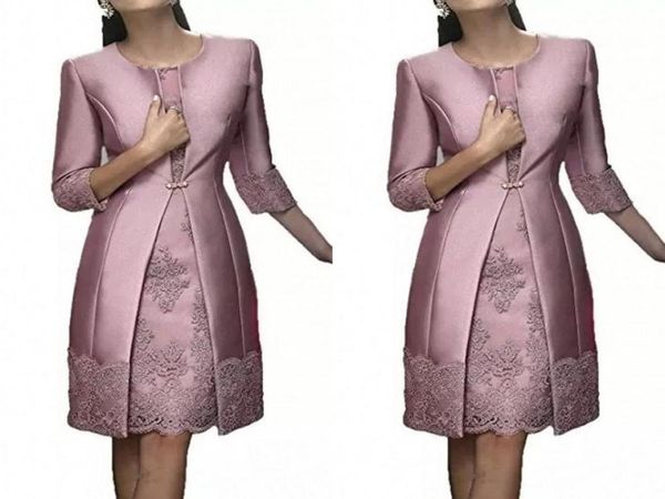 elegant 2020 mother of the bride evening dresses with long jacket sheath knee length dusty pink siver grey santin and lace wedding5956293, Black;red
elegant 2020 mother of the bride evening dresses with long jacket sheath knee length dusty pink siver grey santin and lace wedding5956293, Black;red