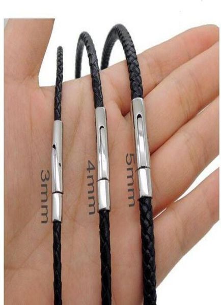 3mm4mm5mm plain or braided black genuine leather cord necklace with 316l stainless steel spring mechanical clasp1624 inches2664825, White;red
3mm4mm5mm plain or braided black genuine leather cord necklace with 316l stainless steel spring mechanical clasp1624 inches2664825, White;red