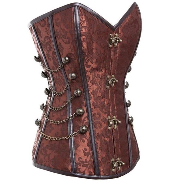 steampunk corset with clasp fasteners chain steel bone corsets waist training gothic bustier with round buckle body shaper plus s1181498, Black;white
steampunk corset with clasp fasteners chain steel bone corsets waist training gothic bustier with round buckle body shaper plus s1181498, Black;white