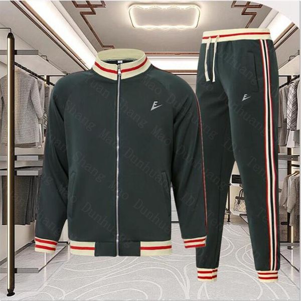 new tracksuit men brand set sweatsuit zip sweatshirt training sportswear stripe jacket and joggers cargo pants 2 piece sets male f325l, Gray
new tracksuit men brand set sweatsuit zip sweatshirt training sportswear stripe jacket and joggers cargo pants 2 piece sets male f325l, Gray