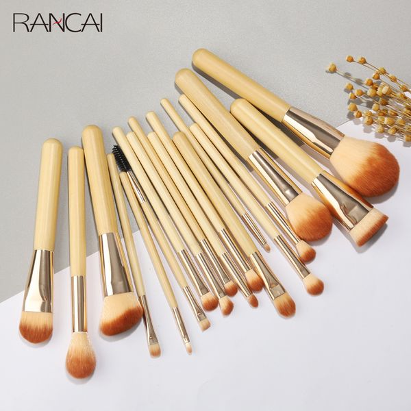 makeup tools 18 pcs brushes sets bamboo cosmetic eyeshadow foundation powder blush eye make up brush blending beauty kits 230812
makeup tools 18 pcs brushes sets bamboo cosmetic eyeshadow foundation powder blush eye make up brush blending beauty kits 230812