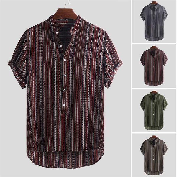 mens summer striped buttons breathable short sleeve casual henley shirts -3xl classic fashion personality causal shirt315z, White;black
mens summer striped buttons breathable short sleeve casual henley shirts -3xl classic fashion personality causal shirt315z, White;black
