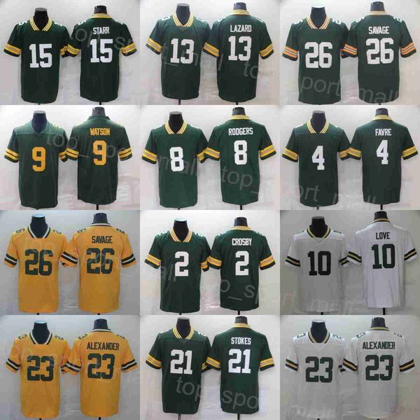 men football 23 jaire alexander jerseys 26 darnell savage 4 brett favre 2 mason crosby 15 bart starr 9 christian watson 10 love 20 kevin kin, Black;red
men football 23 jaire alexander jerseys 26 darnell savage 4 brett favre 2 mason crosby 15 bart starr 9 christian watson 10 love 20 kevin kin, Black;red