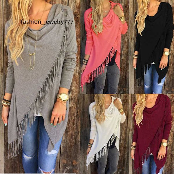 2018 new fashion women autumn casual jacket long sleeve knitted fringe tassel cardigan loose sweater outwear winter coat, White;black
2018 new fashion women autumn casual jacket long sleeve knitted fringe tassel cardigan loose sweater outwear winter coat, White;black