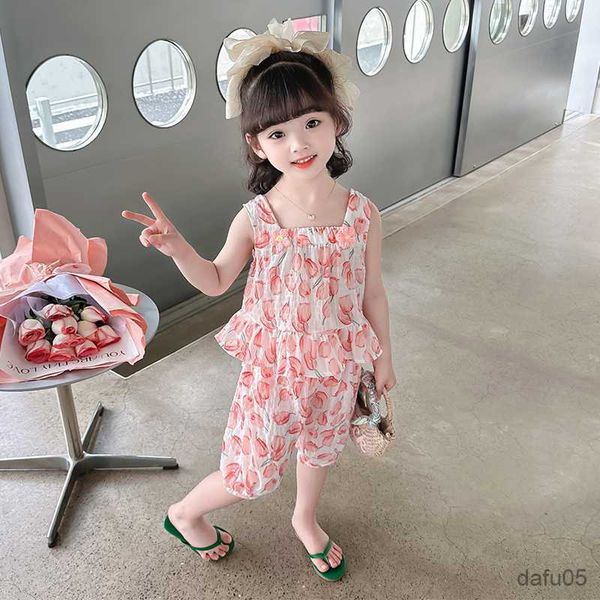 clothing sets kids summer clothes floral pattern clothing for girls vest short girls clothes casual style kid clothes r230812, White
clothing sets kids summer clothes floral pattern clothing for girls vest short girls clothes casual style kid clothes r230812, White