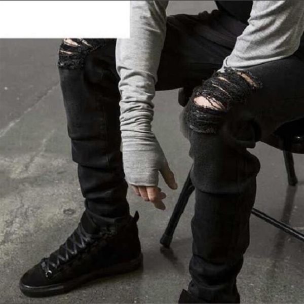 men's jeans stretch denim ripped stripe lines printed holes distressed slim straight pants trousers315d, Blue
men's jeans stretch denim ripped stripe lines printed holes distressed slim straight pants trousers315d, Blue
