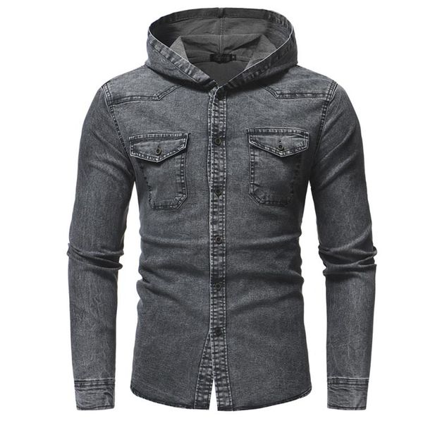 men's shirts men's jeans shirt hooded pocekt grey social shirt single breasted blusa de frio masculina satin nz672273k, White;black
men's shirts men's jeans shirt hooded pocekt grey social shirt single breasted blusa de frio masculina satin nz672273k, White;black