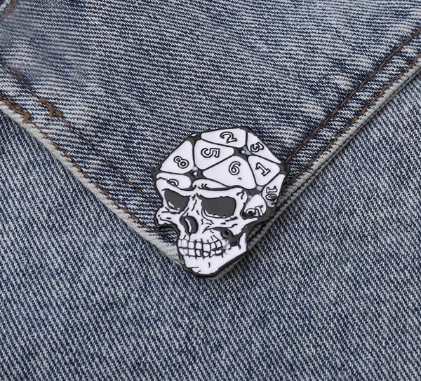 skeleton skull word d20 face dice digital creative dungeons and dragons enamel pin trendy personality cool retro punk brooch pin c2448989, Gray
skeleton skull word d20 face dice digital creative dungeons and dragons enamel pin trendy personality cool retro punk brooch pin c2448989, Gray