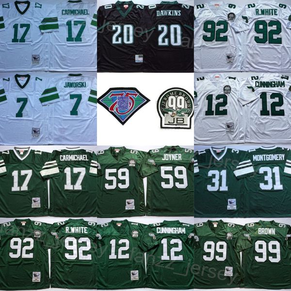 vintage football 31 wilbert montgomery jerseys 17 harold carmichael 7 ron jaworski 59 seth joyner 12 randall cunningham 92 reggie white 99 j, Black
vintage football 31 wilbert montgomery jerseys 17 harold carmichael 7 ron jaworski 59 seth joyner 12 randall cunningham 92 reggie white 99 j, Black