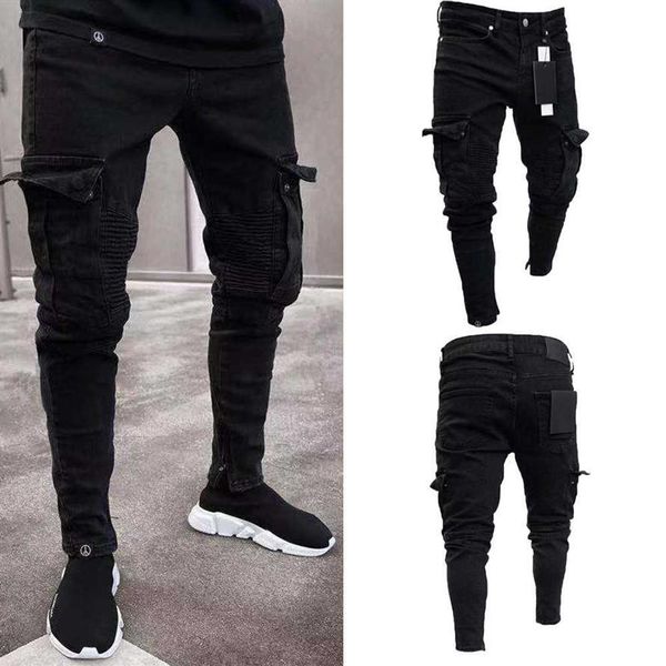 fashion black jean men denim skinny biker jeans destroyed frayed slim fit pocket cargo pencil pants plus size s-3xl277e, Blue
fashion black jean men denim skinny biker jeans destroyed frayed slim fit pocket cargo pencil pants plus size s-3xl277e, Blue