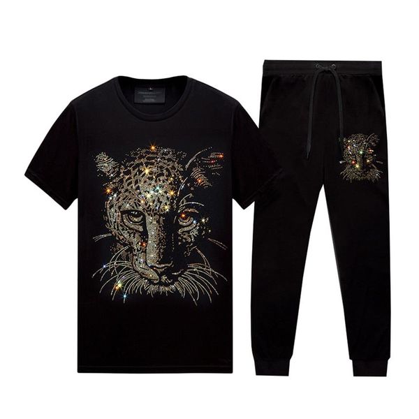 summer casual rhinestone shirts & pants tracksuit men women - two pieces set short sleeved and leggings black cotton blend3213, Gray
summer casual rhinestone shirts & pants tracksuit men women - two pieces set short sleeved and leggings black cotton blend3213, Gray