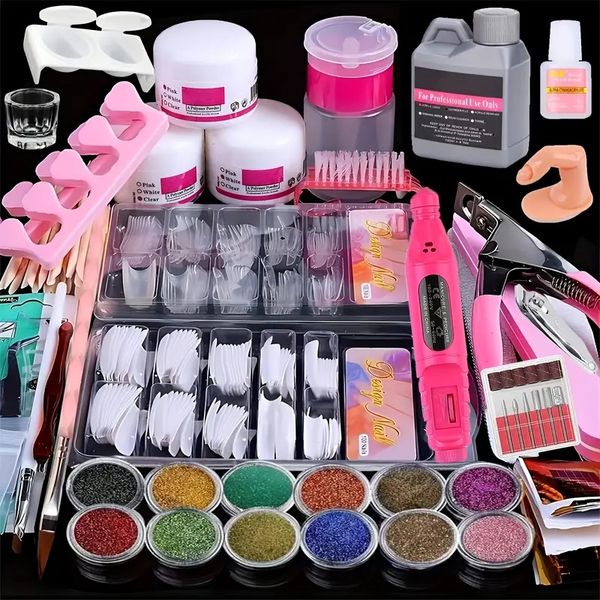 23 in 1 acrylic nail kit for beginners 12 color glitter acrylic powder white clear pink acrylic powder nails extension professional nails ki
23 in 1 acrylic nail kit for beginners 12 color glitter acrylic powder white clear pink acrylic powder nails extension professional nails ki