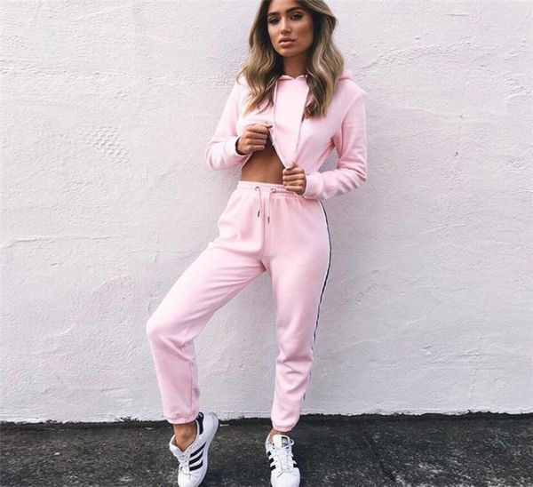 2018 2pcs fashion women ladies tracksuit crop hoodies sweatshirt pants sets leisure wear casual suit red pink yellow new3529093, White
2018 2pcs fashion women ladies tracksuit crop hoodies sweatshirt pants sets leisure wear casual suit red pink yellow new3529093, White