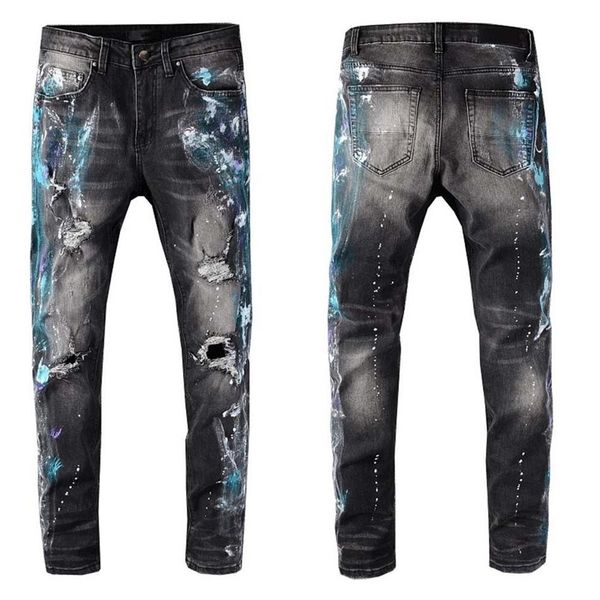 mens jeans classic hip hop pants stylist jeans distressed ripped biker jean slim fit motorcycle denim jeans lcjv324c, Blue
mens jeans classic hip hop pants stylist jeans distressed ripped biker jean slim fit motorcycle denim jeans lcjv324c, Blue