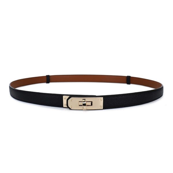 fashion designer luxury brand women's thin waist belt 1.8cm wide high-quality h family kelly dress small suit necessary for formal wear, Black;brown
fashion designer luxury brand women's thin waist belt 1.8cm wide high-quality h family kelly dress small suit necessary for formal wear, Black;brown