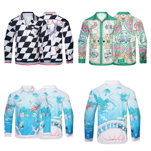 casablancas mens casual polo shirts designer masao san print men s tshirts womens loose silk casablacnca long sleeves polos graphic tees -3, White;black
casablancas mens casual polo shirts designer masao san print men s tshirts womens loose silk casablacnca long sleeves polos graphic tees -3, White;black