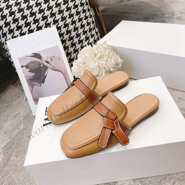 luxury women muller gate casual shoes fashion designer gate flat mule in calfskin milk colour classic bow tie ladies shoes summer mule leath, Black
luxury women muller gate casual shoes fashion designer gate flat mule in calfskin milk colour classic bow tie ladies shoes summer mule leath, Black
