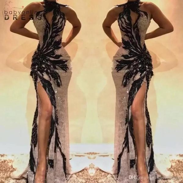 sparkly mermaid prom dresses 2022 high split keyhole neck crystal beaded backless evening gowns hollow out front celebrity dr5304994, Black
sparkly mermaid prom dresses 2022 high split keyhole neck crystal beaded backless evening gowns hollow out front celebrity dr5304994, Black