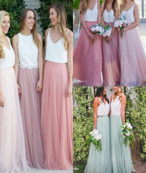 modest long bridesmaid dresses without blouse tulle skirts tiered ruffles custom made floorlength long bridesmaid skirts 201098004, White;pink
modest long bridesmaid dresses without blouse tulle skirts tiered ruffles custom made floorlength long bridesmaid skirts 201098004, White;pink