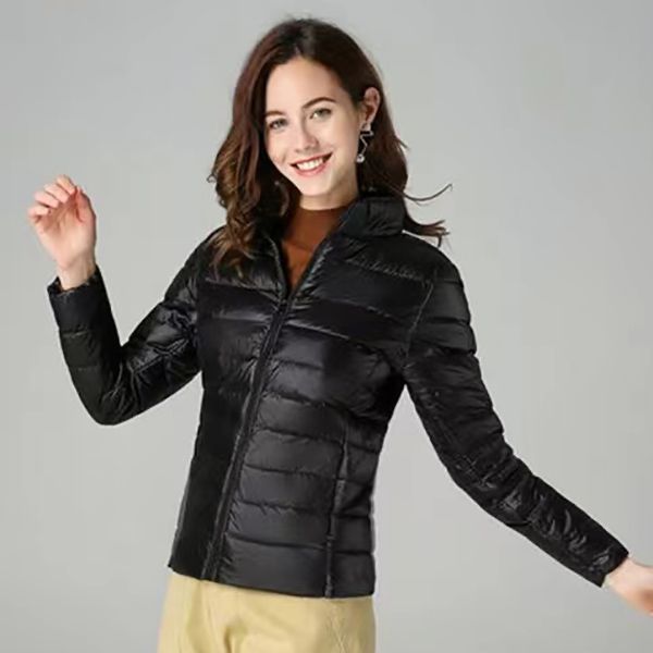 womens jacket stand collar vest autumn winter short windbreaker warm fashion soft light lady temperament windbreakers, Black;brown
womens jacket stand collar vest autumn winter short windbreaker warm fashion soft light lady temperament windbreakers, Black;brown