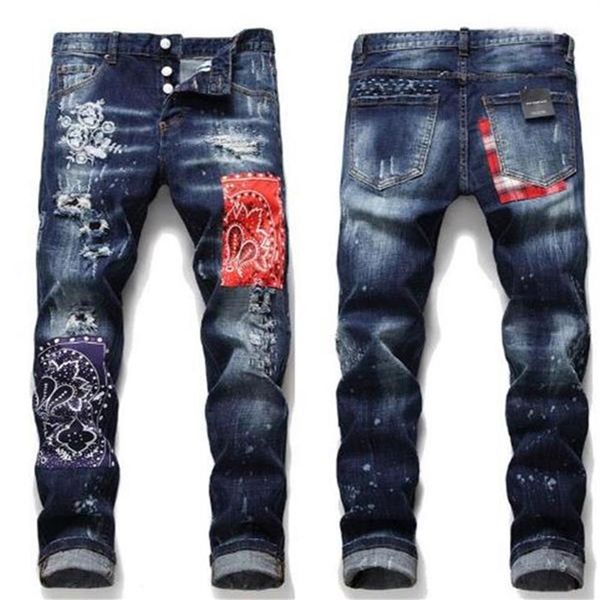 21ss mens badge rips stretch designer jeans distressed ripped biker slim fit washed motorcycle denim men s hip hop fashion man pan281z, Blue
21ss mens badge rips stretch designer jeans distressed ripped biker slim fit washed motorcycle denim men s hip hop fashion man pan281z, Blue