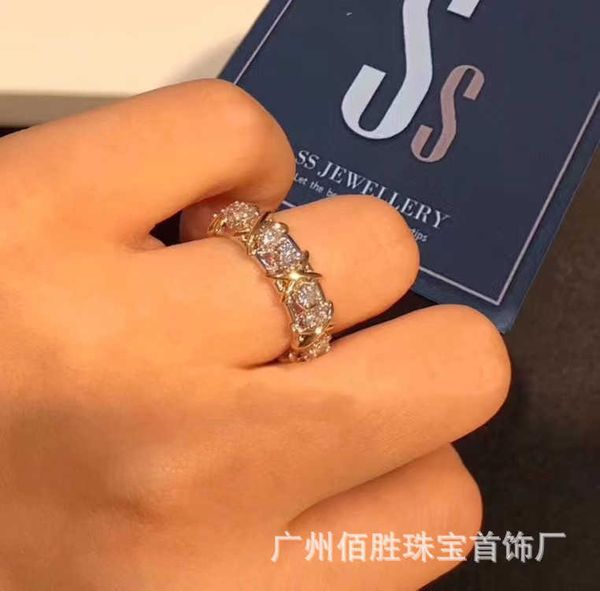 versatile tiffay s925 cross ring for men and women couples fashion in design, Silver
versatile tiffay s925 cross ring for men and women couples fashion in design, Silver