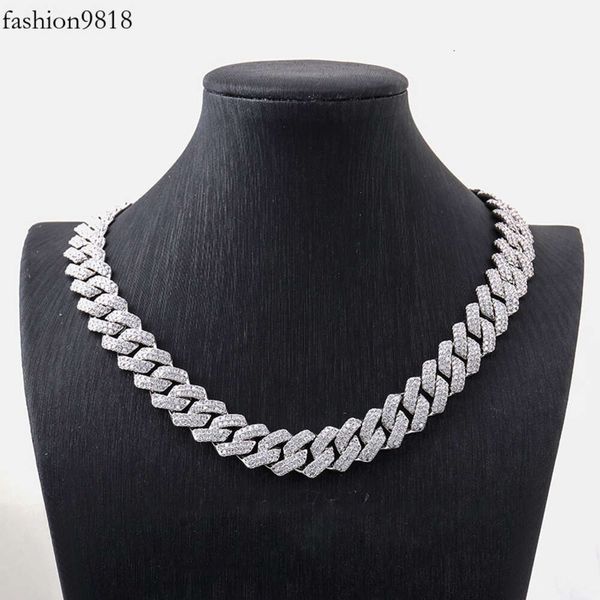 10mm iced out moissanite diamond real cuban necklace chain link hip hop jewelry choker 10k 14k gold for mens rapper, Silver
10mm iced out moissanite diamond real cuban necklace chain link hip hop jewelry choker 10k 14k gold for mens rapper, Silver