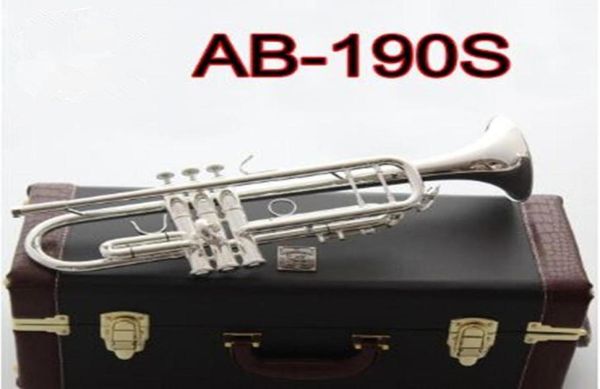 highquality bach american ab190s trumpet silver plated gold trumpete professional musical instruments with beautiful case 2670469
highquality bach american ab190s trumpet silver plated gold trumpete professional musical instruments with beautiful case 2670469