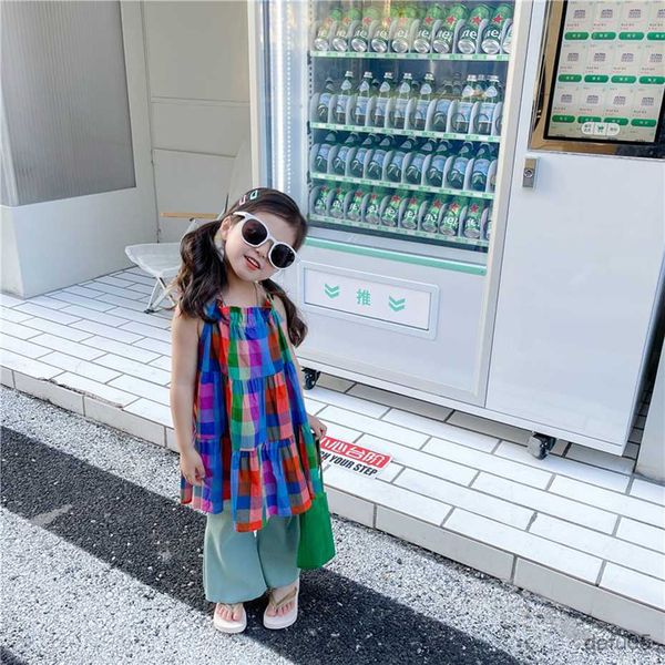 clothing sets girls summer clothes plaid pattern girls clothing vest pants clothes for girls toddler children clothes r230812, White
clothing sets girls summer clothes plaid pattern girls clothing vest pants clothes for girls toddler children clothes r230812, White