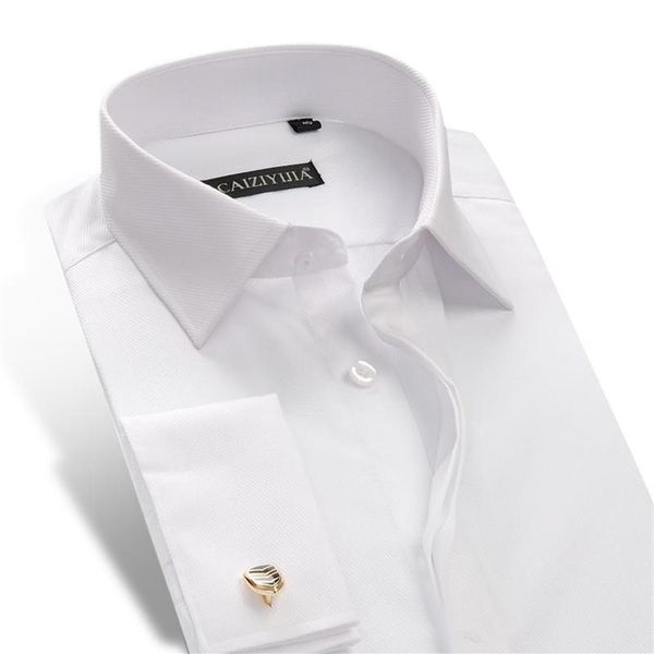 men's long sleeve slim fit french cuff dress shirt comfortable twill solid formal tuxedo shirtscufflinks included random2802, White;black
men's long sleeve slim fit french cuff dress shirt comfortable twill solid formal tuxedo shirtscufflinks included random2802, White;black