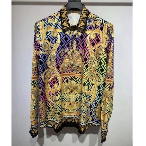 hip hop medusa casual silk shirt men long sleeve tshirt fashion hawaii print cardigan coat fd designer shirt mens thin jacket shir201j, White;black
hip hop medusa casual silk shirt men long sleeve tshirt fashion hawaii print cardigan coat fd designer shirt mens thin jacket shir201j, White;black