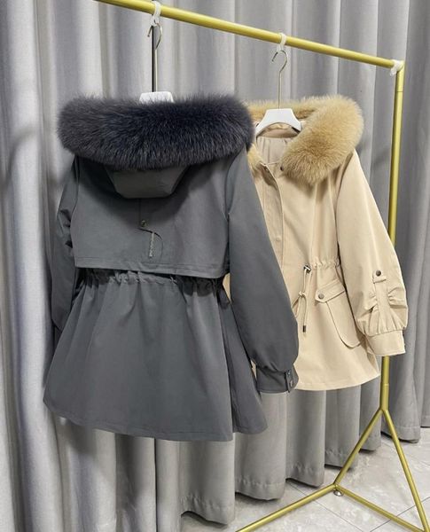 oftbuy 2021 new parka winter jacket women real rabbit fur liner detachable coat natural fox fur collar hooded warm streetwear5446490, Black
oftbuy 2021 new parka winter jacket women real rabbit fur liner detachable coat natural fox fur collar hooded warm streetwear5446490, Black