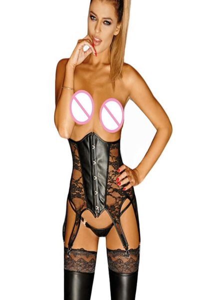 lace and wetlook underbust corset lingerie bustier fetish pvc vinyl leather femme corsage suspender garter corset plus size2809194, Black;white
lace and wetlook underbust corset lingerie bustier fetish pvc vinyl leather femme corsage suspender garter corset plus size2809194, Black;white