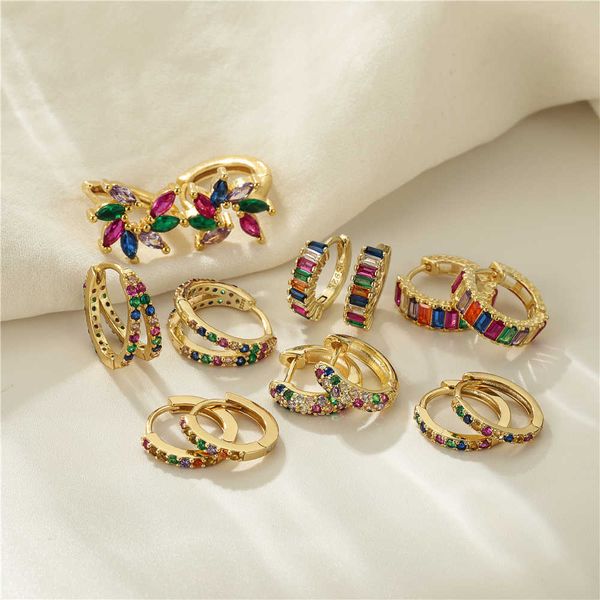 canner colorful zircon charming earrings for women 925 sterling silver piercing hoops pendientes wedding gifts jewelry
canner colorful zircon charming earrings for women 925 sterling silver piercing hoops pendientes wedding gifts jewelry