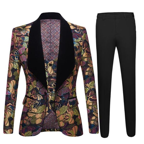 men's suits & blazers men jacquard suit butterfly flower latest coat slim fit 3 piece tuxedo groom prom party blazerjacket v258t, White;black
men's suits & blazers men jacquard suit butterfly flower latest coat slim fit 3 piece tuxedo groom prom party blazerjacket v258t, White;black
