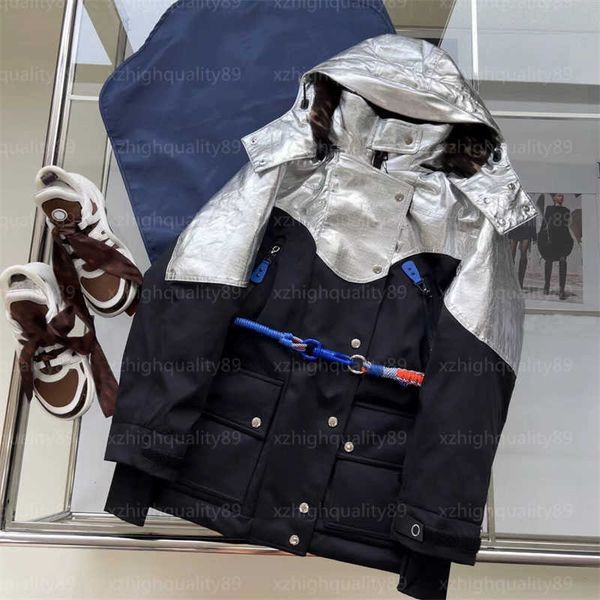 womens coat designer down jacket windbreaker autumn winter new colorblocking hooded windproof glove design daily wear designers women jacket, Black;brown
womens coat designer down jacket windbreaker autumn winter new colorblocking hooded windproof glove design daily wear designers women jacket, Black;brown
