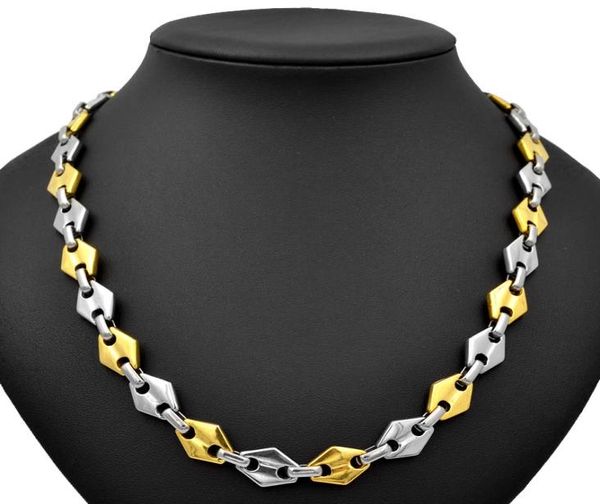 sunnerlees fashion jewelry stainless steel necklace 11mm geometric link chain silver gold color men women gift sc135 n8422109
sunnerlees fashion jewelry stainless steel necklace 11mm geometric link chain silver gold color men women gift sc135 n8422109