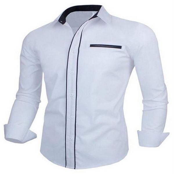 white men's shirt printing casual slim fit long sleeve mens shirts simple design fashion summer tees for men 2021272h, White;black
white men's shirt printing casual slim fit long sleeve mens shirts simple design fashion summer tees for men 2021272h, White;black
