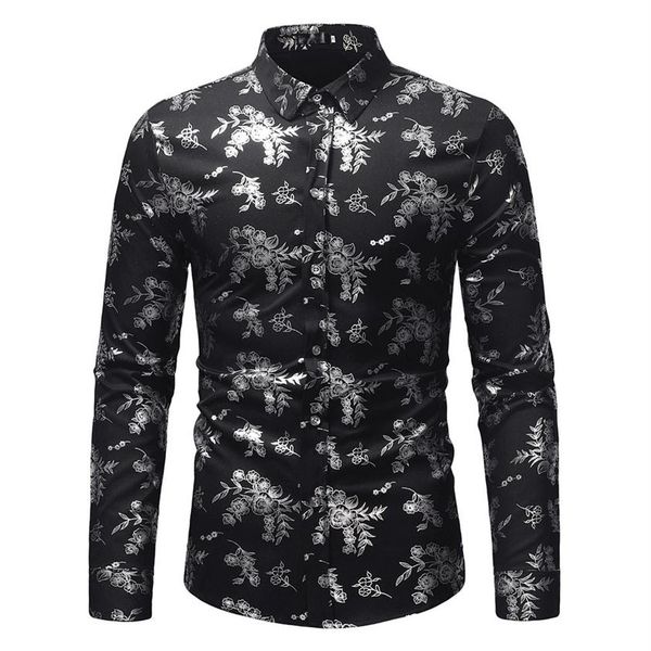 spring autumn mens autumn winter luxury fashion lapel printing long sleeve shirt blouse drop 2860, White;black
spring autumn mens autumn winter luxury fashion lapel printing long sleeve shirt blouse drop 2860, White;black