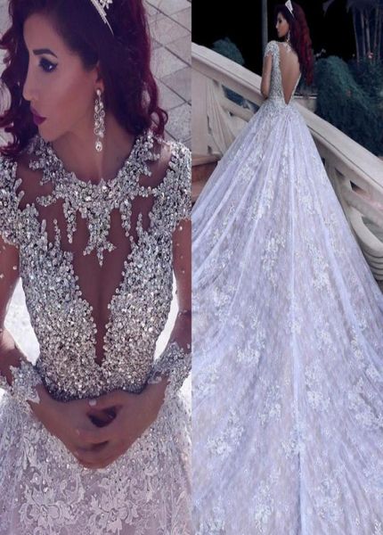 gorgeous saudi arabic long sleeve wedding dresses beaded crystal bodies lace cathedral train plus size bridal gowns vestidos de no5854308, White
gorgeous saudi arabic long sleeve wedding dresses beaded crystal bodies lace cathedral train plus size bridal gowns vestidos de no5854308, White