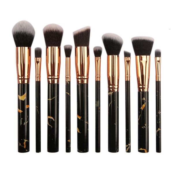 makeup tools 10pcs marbling brushes set foundation professional eyeshadow concealer blush make up tool kit 230812
makeup tools 10pcs marbling brushes set foundation professional eyeshadow concealer blush make up tool kit 230812