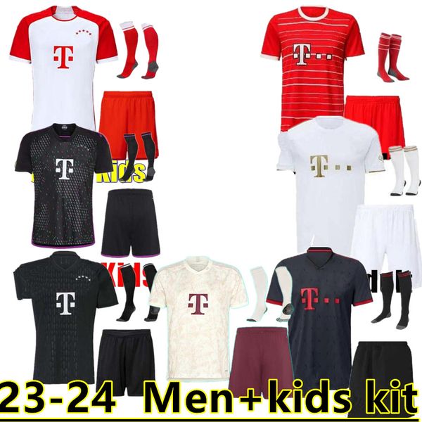 23 24 soccer jersey sane 2023 2024 football shirt goretzka gnabry camisa de futebol men kids kits kane kimmich fans player 50th bayern munic, Black;yellow
23 24 soccer jersey sane 2023 2024 football shirt goretzka gnabry camisa de futebol men kids kits kane kimmich fans player 50th bayern munic, Black;yellow