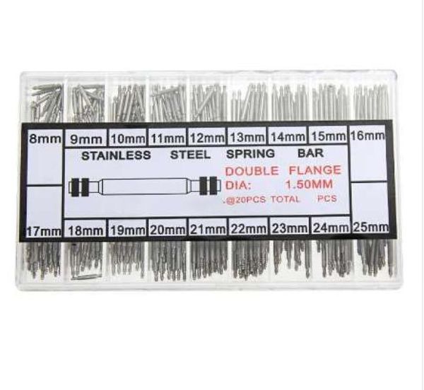new 360pcs 825mm watchmaker watch tools spring bar link pins tool parts for watch repair tool kit accessories7564335
new 360pcs 825mm watchmaker watch tools spring bar link pins tool parts for watch repair tool kit accessories7564335
