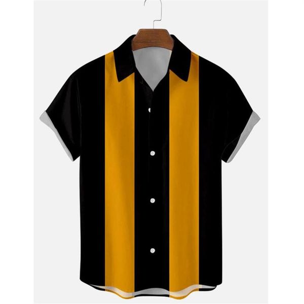 men's casual shirts 2021 summer light bowling men vertical striped printed lapel short sleeve blouse button up shirt290n, White;black
men's casual shirts 2021 summer light bowling men vertical striped printed lapel short sleeve blouse button up shirt290n, White;black
